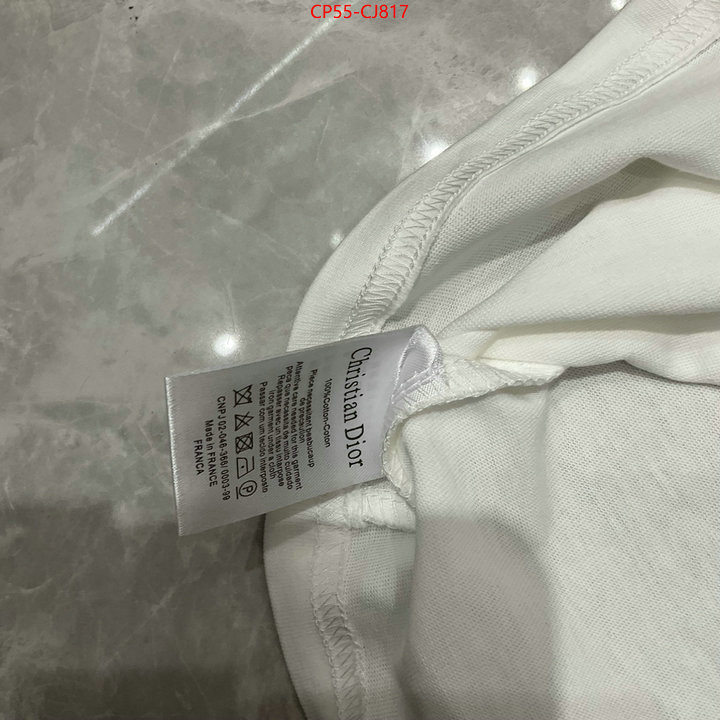 Clothing-Dior designer high replica ID: CJ817 $: 55USD