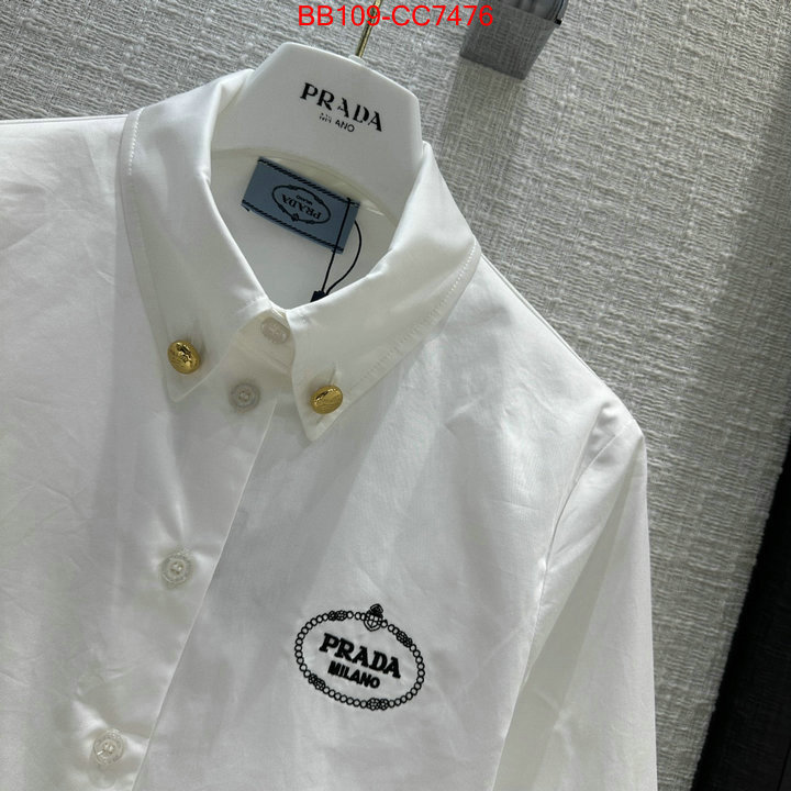 Clothing-Prada where should i buy replica ID: CC7476 $: 109USD