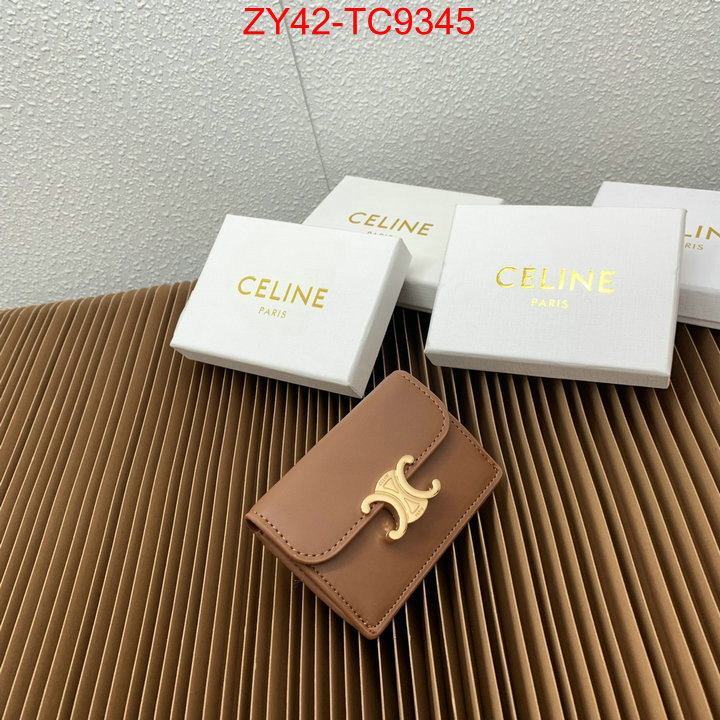 CELINE Bags(4A)-Wallet what is a counter quality ID: TC9345 $: 42USD,