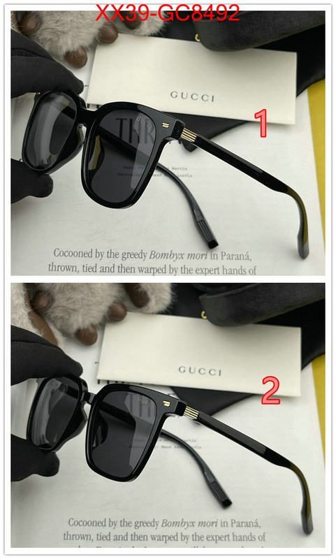 Glasses-Gucci designer high replica ID: GC8492 $: 39USD