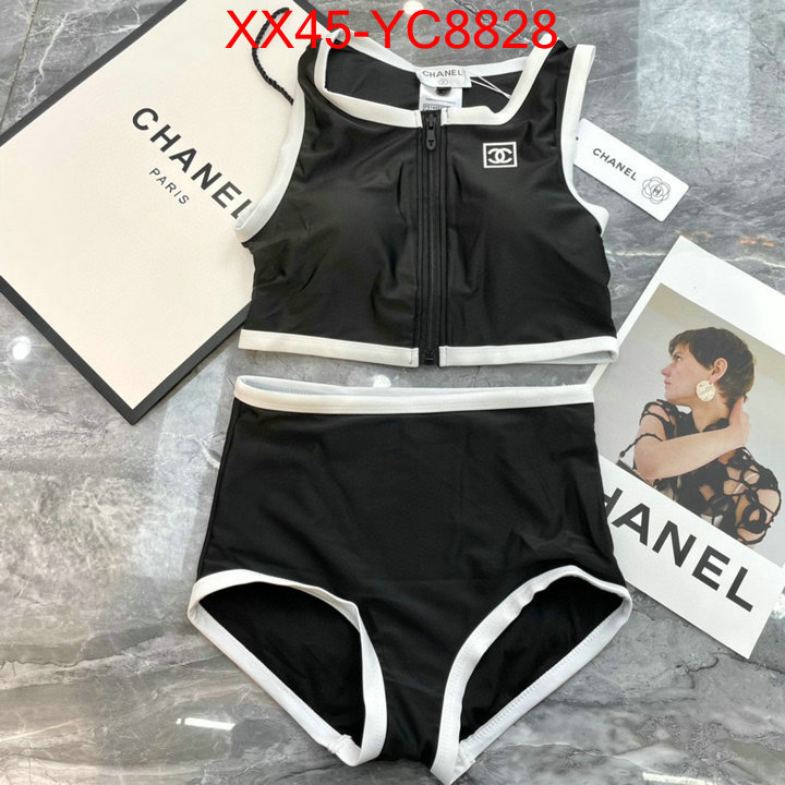 Swimsuit-Chanel brand designer replica ID: YC8828 $: 45USD