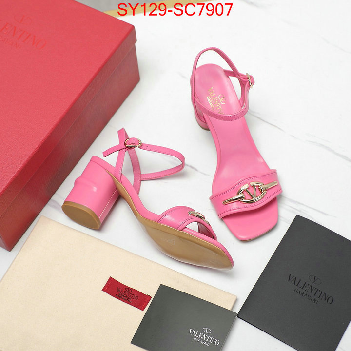 Women Shoes-Valentino designer high replica ID: SC7907 $: 129USD