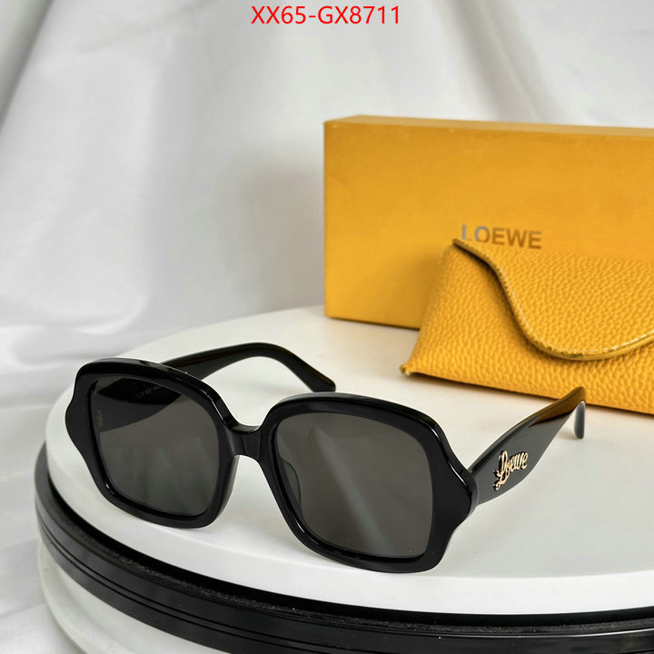 Glasses-Loewe fashion designer ID: GX8711 $: 65USD