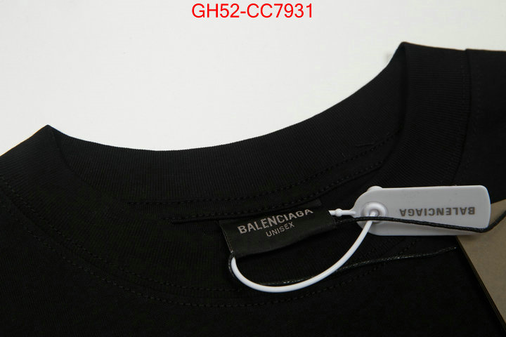 Clothing-Balenciaga wholesale sale ID: CC7931 $: 52USD