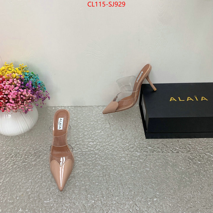 Women Shoes-ALAIA can you buy replica ID: SJ929 $: 115USD