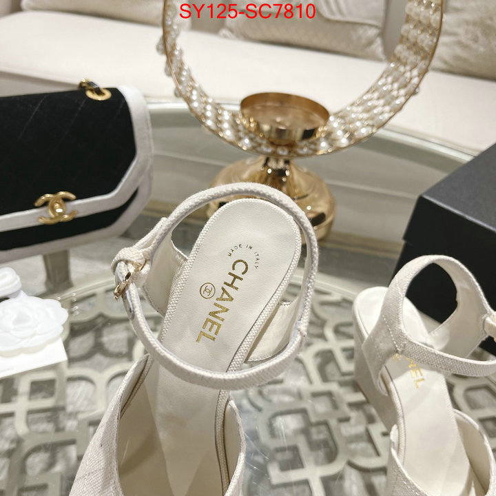 Women Shoes-Chanel sell online ID: SC7810 $: 125USD