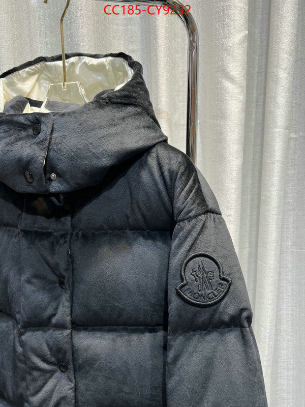 Down jacket Women-Moncler high quality perfect ID: CY9232 $: 185USD