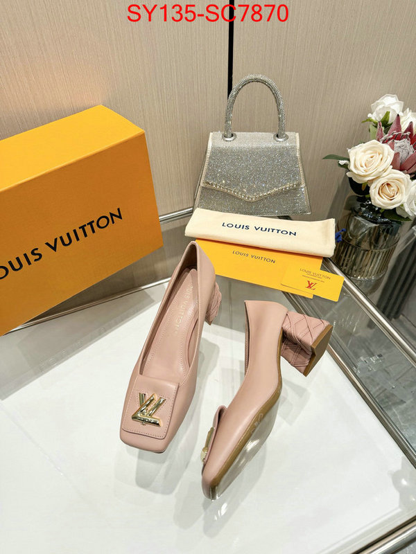 Women Shoes-LV best designer replica ID: SC7870 $: 135USD