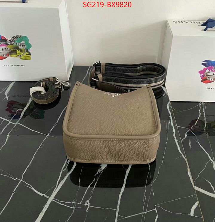 Prada Bags(TOP)-Crossbody- what's best ID: BX9820 $: 219USD,