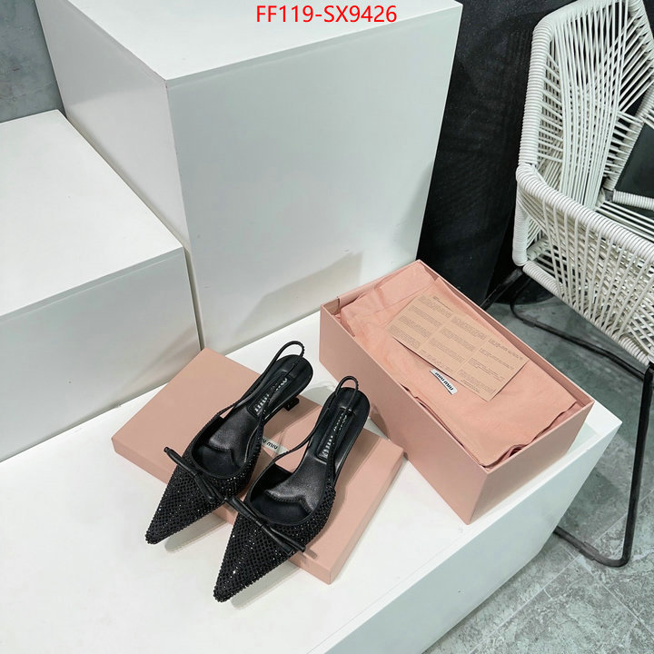 Women Shoes-Miu Miu replica 2024 perfect luxury ID: SX9426 $: 119USD