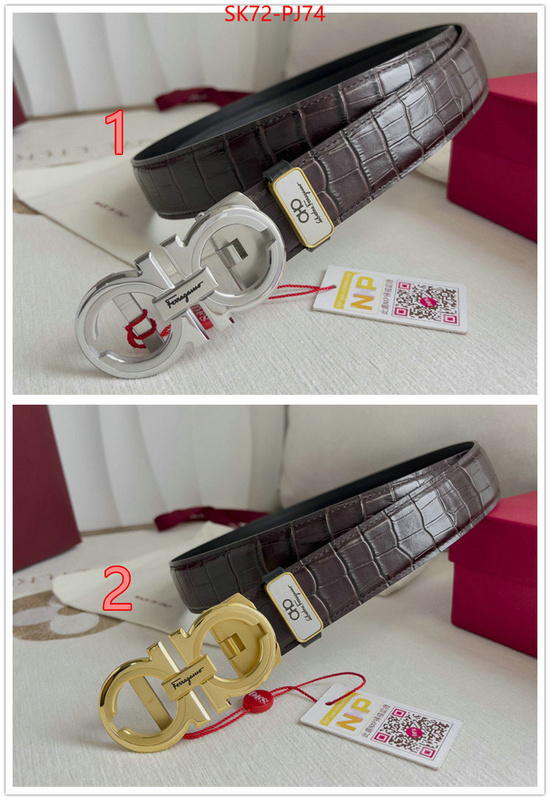 Belts-Ferragamo 7 star quality designer replica ID: PJ74 $: 72USD