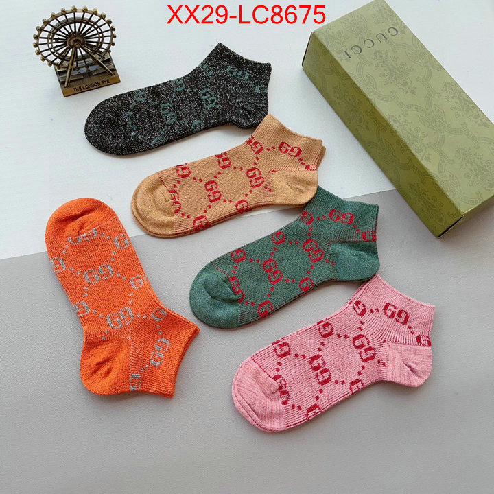 Sock-Gucci knockoff ID: LC8675 $: 29USD