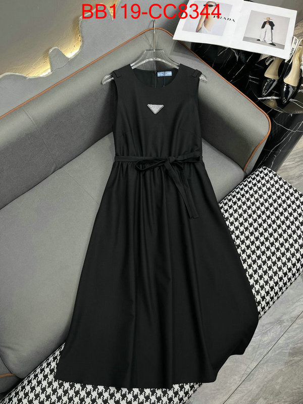 Clothing-Prada 2024 perfect replica designer ID: CC8344 $: 119USD