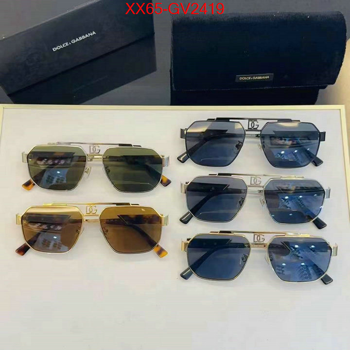 Glasses-DG fashion designer ID: GV2419 $: 65USD