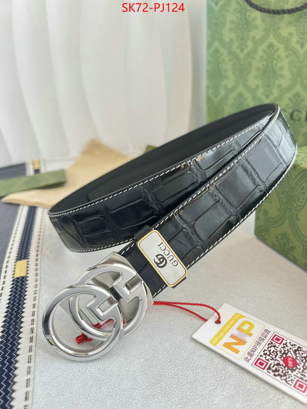 Belts-Gucci shop the best high quality ID: PJ124 $: 72USD