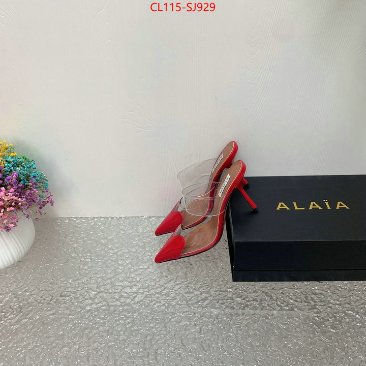 Women Shoes-ALAIA can you buy replica ID: SJ929 $: 115USD