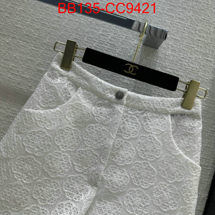 Clothing-Chanel replicas buy special ID: CC9421 $: 135USD