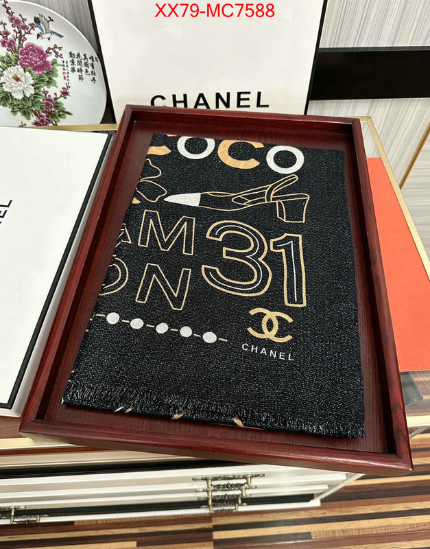 Scarf-Chanel high quality customize ID: MC7588 $: 79USD