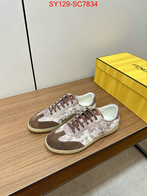 Men Shoes-Fendi shop designer replica ID: SC7834 $: 129USD