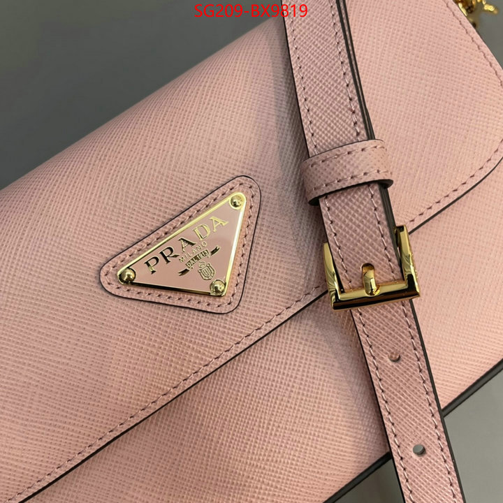 Prada Bags(TOP)-Crossbody- best wholesale replica ID: BX9819 $: 209USD,