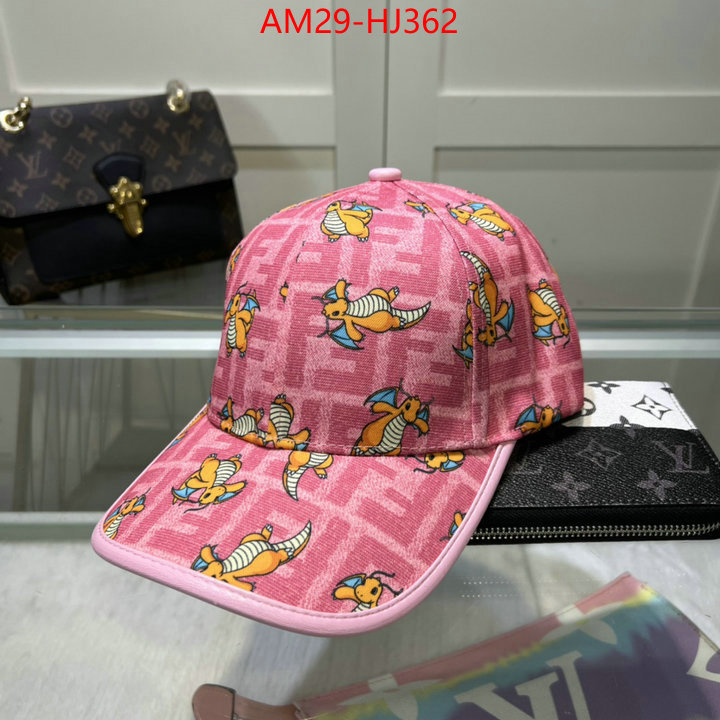 Cap(Hat)-Fendi best quality fake ID: HJ362 $: 29USD