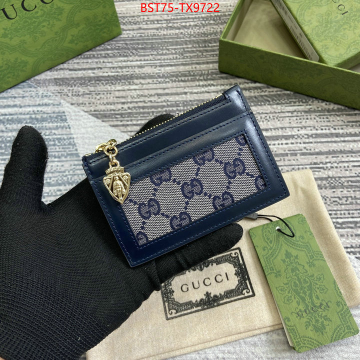 Gucci Bags(TOP)-Wallet- website to buy replica ID: TX9722 $: 75USD,