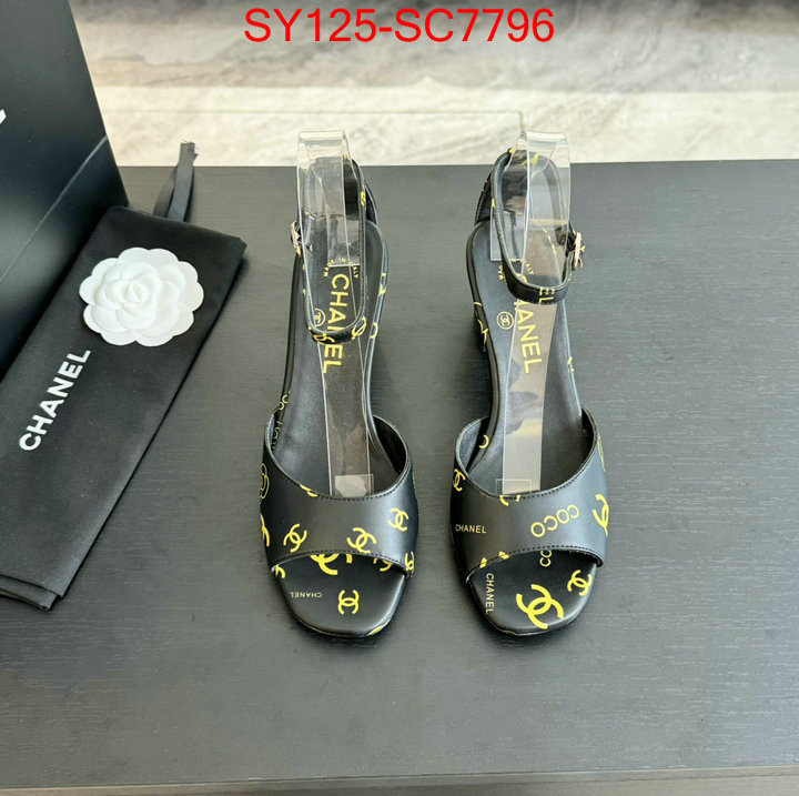 Women Shoes-Chanel wholesale replica shop ID: SC7796 $: 125USD