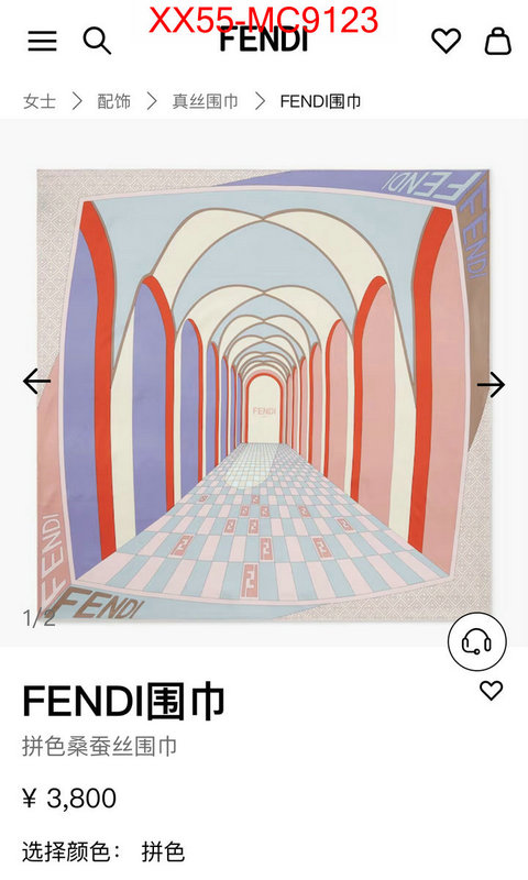 Scarf-Fendi new ID: MC9123 $: 55USD