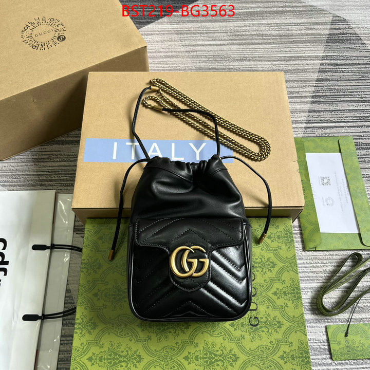 Gucci Bags(TOP)-Crossbody- designer 1:1 replica ID: BG3563 $: 219USD,
