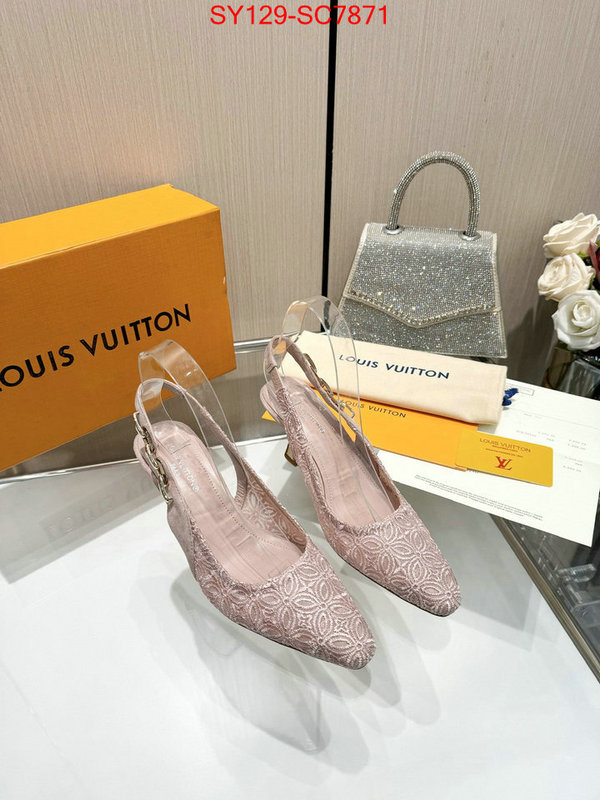 Women Shoes-LV the best quality replica ID: SC7871 $: 129USD