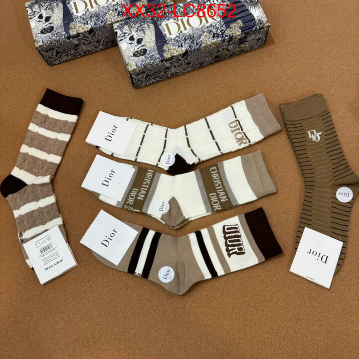 Sock-Dior customize best quality replica ID: LC8652 $: 32USD