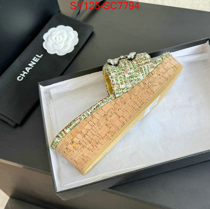 Women Shoes-Chanel brand designer replica ID: SC7794 $: 125USD