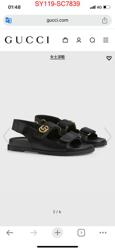 Women Shoes-Gucci quality aaaaa replica ID: SC7839 $: 119USD