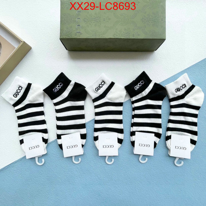 Sock-Gucci luxury 7 star replica ID: LC8693 $: 29USD