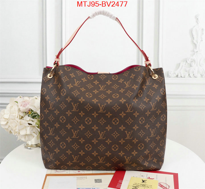 LV Bags(4A)-Handbag Collection- top quality ID: BV2477 $: 95USD,