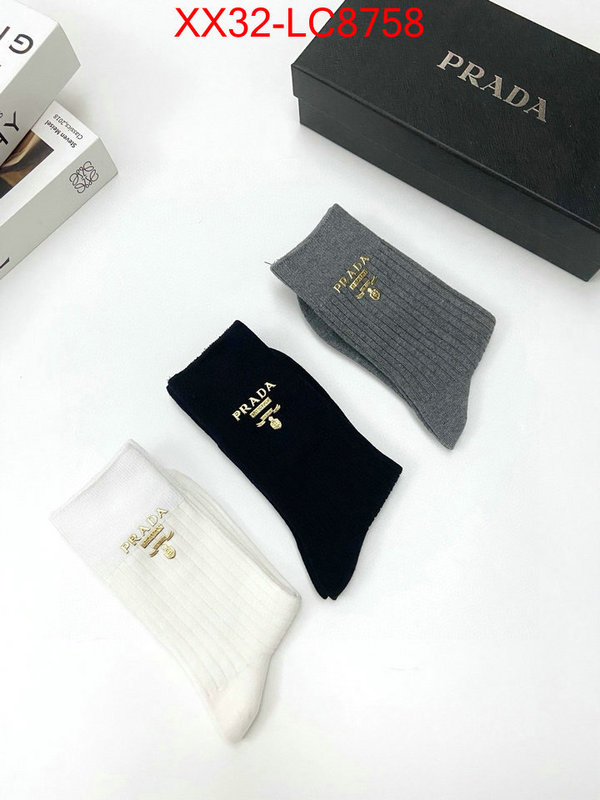 Sock-Prada replica 1:1 high quality ID: LC8758 $: 32USD