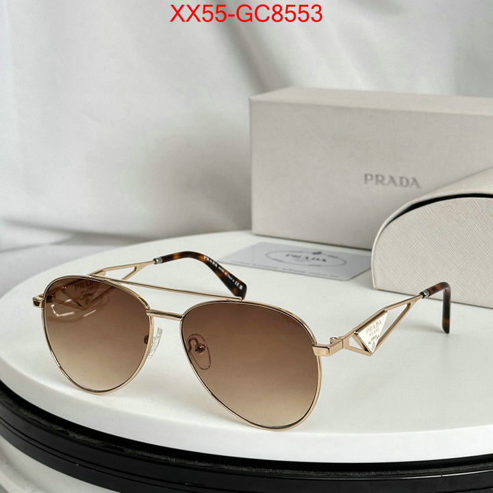 Glasses-Prada fake aaaaa ID: GC8553 $: 55USD