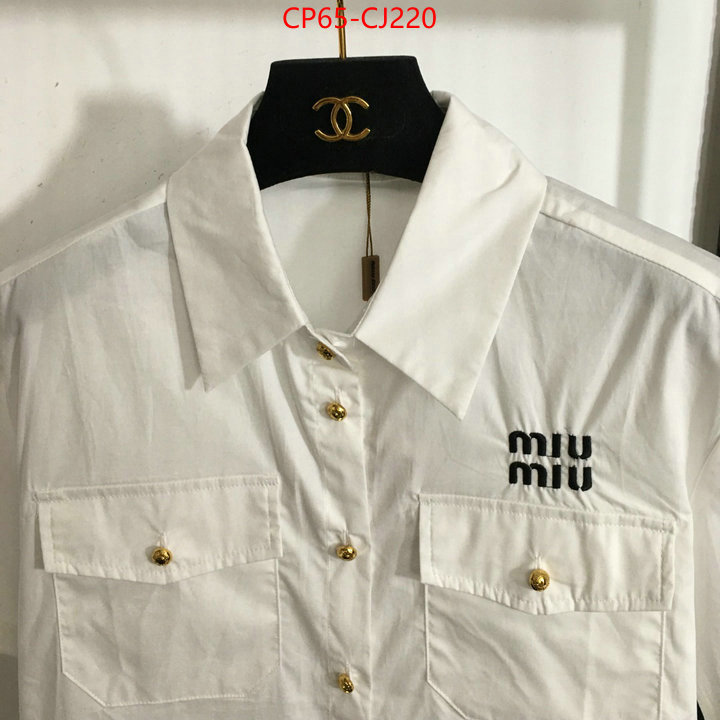 Clothing-MIU MIU exclusive cheap ID: CJ220 $: 65USD