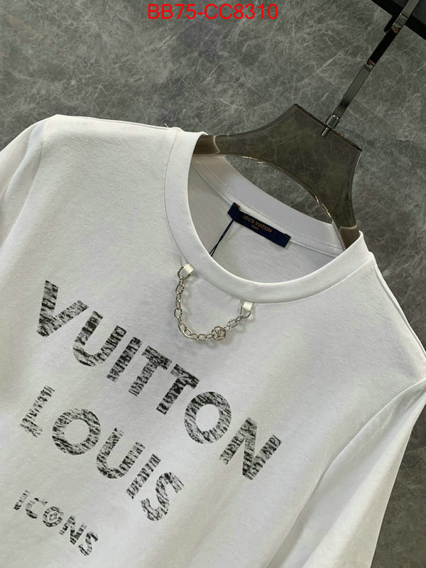 Clothing-LV designer fashion replica ID: CC8310 $: 75USD