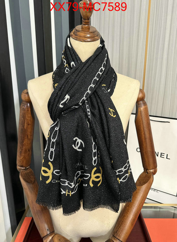 Scarf-Chanel 2024 perfect replica designer ID: MC7589 $: 79USD