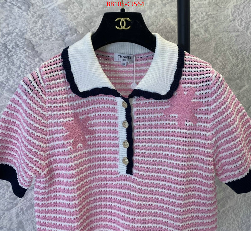 Clothing-Chanel outlet sale store ID: CJ564 $: 105USD