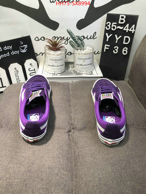 Women Shoes-Vans knockoff highest quality ID: SX8994 $: 75USD