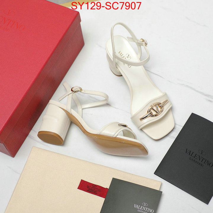 Women Shoes-Valentino designer high replica ID: SC7907 $: 129USD