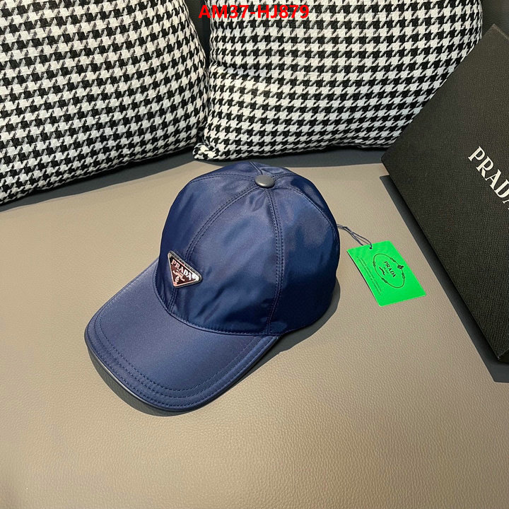 Cap (Hat)-Prada wholesale replica shop ID: HJ879 $: 37USD