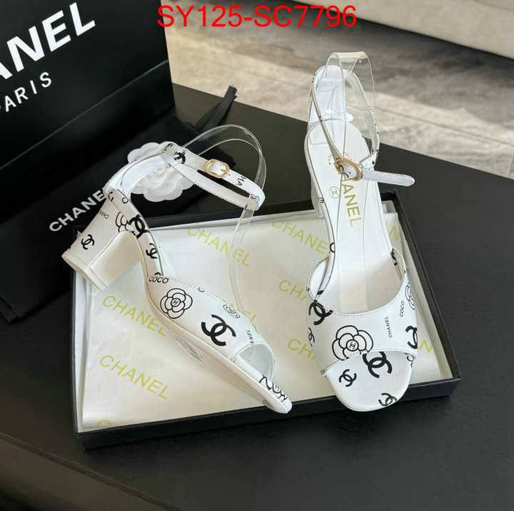 Women Shoes-Chanel wholesale replica shop ID: SC7796 $: 125USD