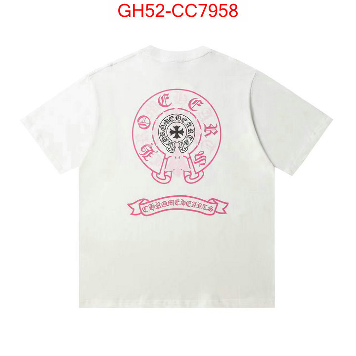 Clothing-Chrome Hearts 2024 aaaaa replica 1st copy ID: CC7958 $: 52USD