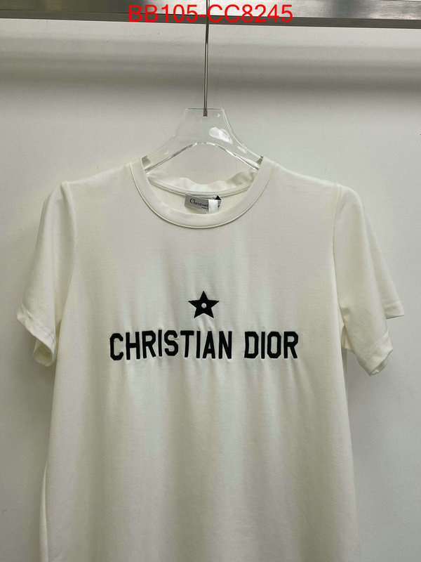 Clothing-Dior top fake designer ID: CC8245 $: 105USD