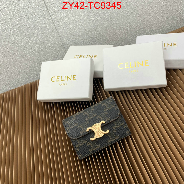 CELINE Bags(4A)-Wallet what is a counter quality ID: TC9345 $: 42USD,