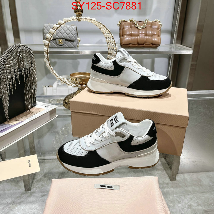 Women Shoes-Miu Miu high quality replica ID: SC7881 $: 125USD