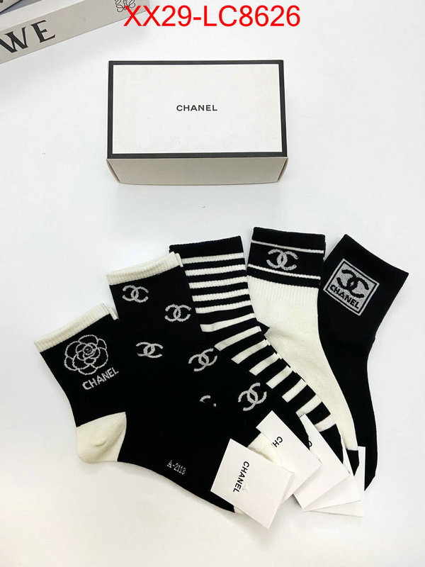 Sock-Chanel shop cheap high quality 1:1 replica ID: LC8626 $: 29USD